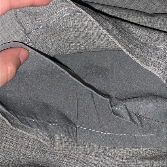 Banana Republic Martin Stretch Gray Pants Sz 4 - Picture 8 of 9